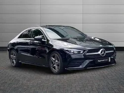 Black Used 2022 Mercedes CLA180 AMG line Sedan | £23,195 (Fair price)