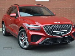 Red Used 2024 Genesis GV70 Sport SUV | £38,995
