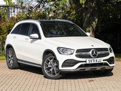 White Used 2022 Mercedes GLC300 AMG Line Premium SUV | £34,298 (A bit pricey)