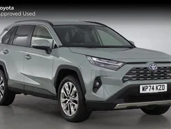 Urban khaki Used 2024 Toyota RAV4 Hybrid SUV | £36,444 (A bit pricey)