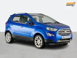 Blue Used 2022 Ford Ecosport Titanium SUV | £12,695 (Good price)