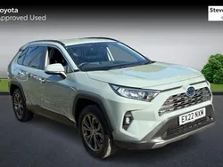 Green Used 2022 Toyota RAV4 Hybrid Design SUV | £28,931 (A bit pricey)