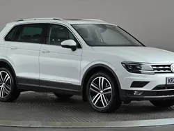 White Used 2020 VW Tiguan SEL SUV | £17,798 (Fair price)