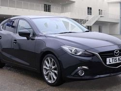 Black Used 2015 Mazda 3 Inclusive Hatchback | £5,790 (Fair price)