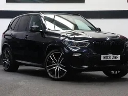 Black Used 2021 BMW X5 M Sport SUV | £45,750 (Fair price)