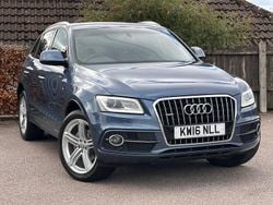 Blue Used 2016 Audi Q5 S-line plus SUV | £9,995 (Fair price)