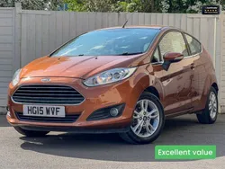 Brown Used 2015 Ford Fiesta Zetec Hatchback | £3,295 (Good price)