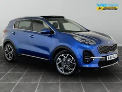 Blue Used 2018 Kia Sportage GT-Line S SUV | £10,795 (Good price)