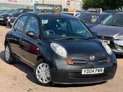 Black Used 2004 Nissan Micra SE Hatchback | £2,275 (Fair price)