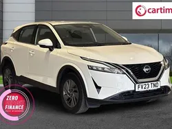 White Used 2023 Nissan Qashqai Acenta Premium SUV | £18,299 (Good price)