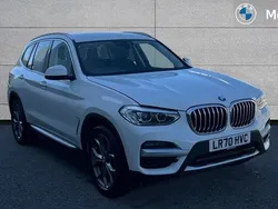 White Used 2020 BMW X3 xLine SUV | £27,847 (Good price)