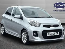 Silver Used 2015 Kia Picanto 4 Hatchback | £5,499 (Fair price)