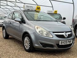 Silver Used 2009 Vauxhall Corsa Hatchback | £1,899 (Fair price)