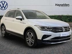 White Used 2020 VW Tiguan Elegance SUV | £21,185 (Fair price)