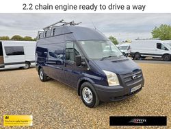 Blue Used 2013 Ford Transit Van | £6,995 (Fair price)