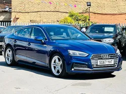 Blue Used 2017 Audi A5 Sportback S-Line Hatchback | £13,740 (A bit pricey)