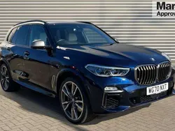 Blue Used 2020 BMW X5 Comfort Edition SUV | £40,570 (Fair price)
