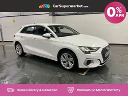 White Used 2020 Audi A3 e-tron Sport Hatchback | £20,497 (Expensive)