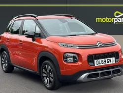 Spicy orange metallic Used 2019 Citroën C3 Aircross Feel SUV | £8,300 (Fair price)
