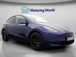 Blue Used 2022 Tesla Model Y Long Range AWD SUV | £25,300 (Fair price)
