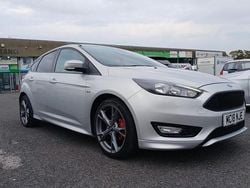 Silver Used 2018 Ford Focus ST-Line X Hatchback | £7,495 (Super price)