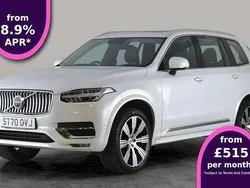 White Used 2021 Volvo XC90 Inscription SUV | £29,583 (Fair price)