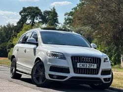 White Used 2013 Audi Q7 S-line plus SUV | £10,950 (Fair price)