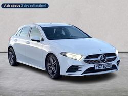 White Used 2019 Mercedes A180 AMG line Hatchback | £12,999 (Fair price)