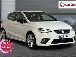 White Used 2022 Seat Ibiza FR Hatchback | £17,399 (Expensive)