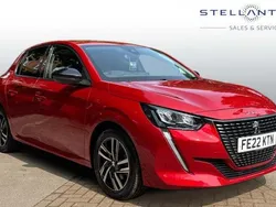 Red Used 2022 Peugeot 208 Allure Premium Hatchback | £13,391 (Good price)