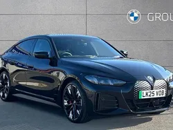 Black Used 2025 BMW i4 M Sport Sedan | £42,490 (Good price)