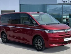 Red Used 2025 VW Multivan Style MPV | £61,980 (Expensive)