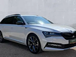 White Used 2024 Skoda Superb SportlinePlus Estate | £28,902 (A bit pricey)
