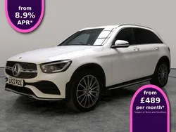 White Used 2022 Mercedes GLC300 AMG line SUV | £31,342 (Super price)