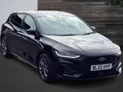 Black Used 2022 Ford Focus ST-Line Hatchback | £15,995 (Fair price)