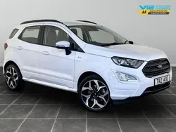 White Used 2021 Ford Ecosport ST-Line SUV | £11,395 (Good price)