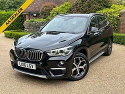 Black Used 2016 BMW X1 xLine SUV | £13,995 (Fair price)