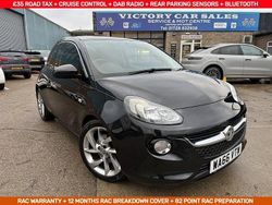 Black Used 2016 Vauxhall Adam Slam Hatchback | £7,395 (Fair price)