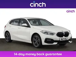 White Used 2021 BMW 118 Sport Line Hatchback | £17,949 (Fair price)