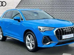 Blue Used 2019 Audi Q3 S-Line SUV | £19,477 (Fair price)