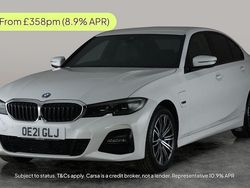 White Used 2021 BMW 330e M Sport Sedan | £21,374 (Good price)