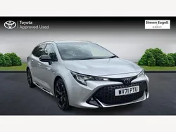 Silver Used 2021 Toyota Corolla Sport Estate | £20,025 (Fair price)