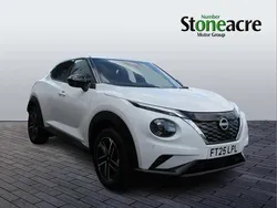 White New 2025 Nissan Juke N-Connecta SUV | £23,997 (Good price)