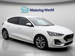 White Used 2023 Ford Focus ST-Line Hatchback | £15,200 (Fair price)
