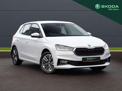 Moon white metallic Used 2022 Skoda Fabia SE L Hatchback | £13,995 (Fair price)