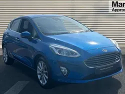 Blue Used 2020 Ford Fiesta Titanium Hatchback | £11,444 (Good price)