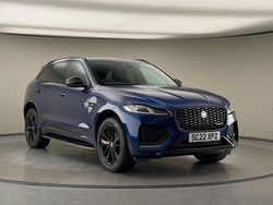Bluefire blue Used 2022 Jaguar F-Pace R-Dynamic SUV | £31,000 (Fair price)