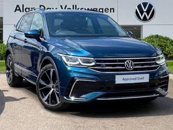 Blue Used 2021 VW Tiguan R-line SUV | £25,995 (A bit pricey)