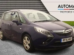 Blue Used 2015 Vauxhall Zafira Tourer MPV | £4,990 (Good price)