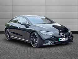 Black Used 2024 Mercedes EQE350 AMG line Sedan | £49,950 (Super price)
